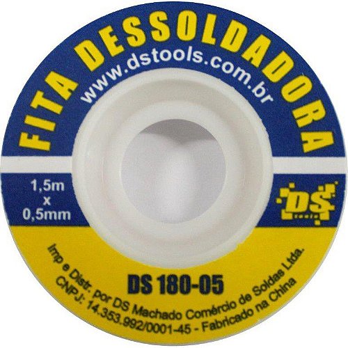 Malha Dessoldadora DS 180 0,5mm x 1,5m