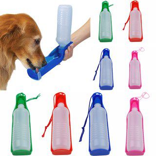 Bebedouro Portátil Viagem Pet Cães E Gatos Garrafa - 500ml - WT49-2