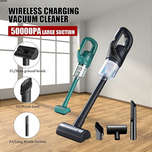 Aspirador sem Fio de Grande Sucção Portátil Multiuso Bateria Recarregável XC-106 X-Cell