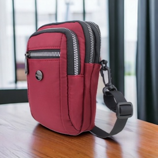 Bolsa Shoulder Bag Masculino Feminina Transversal De Lado Bolsinha de Ombro Pochete Crossbody Unissex - 8821