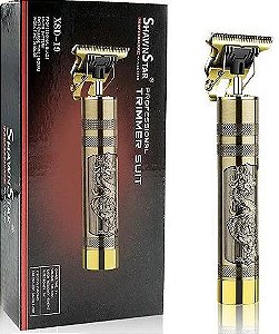 Maquina Acabamento Barba Cabelo Recarregável Sem Fio Premium - XSD-183